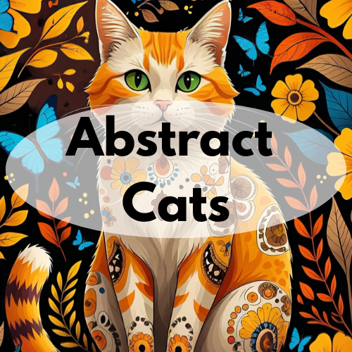 Abstract Cat Flags