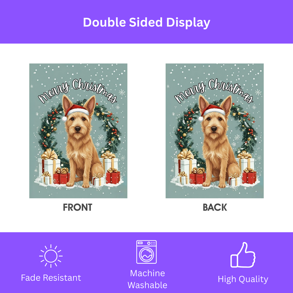 Merry Christmas Berger Picard Garden Flag