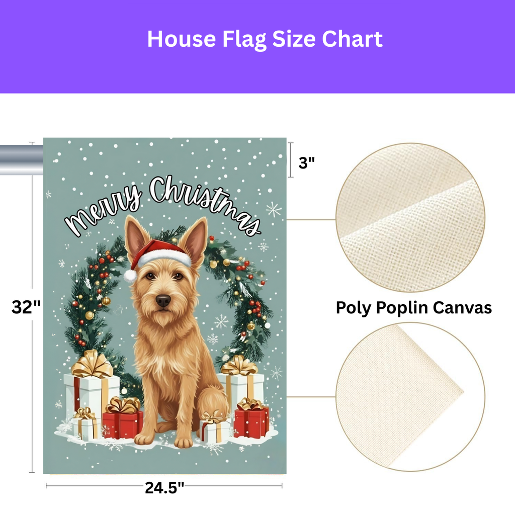 Merry Christmas Berger Picard Garden Flag