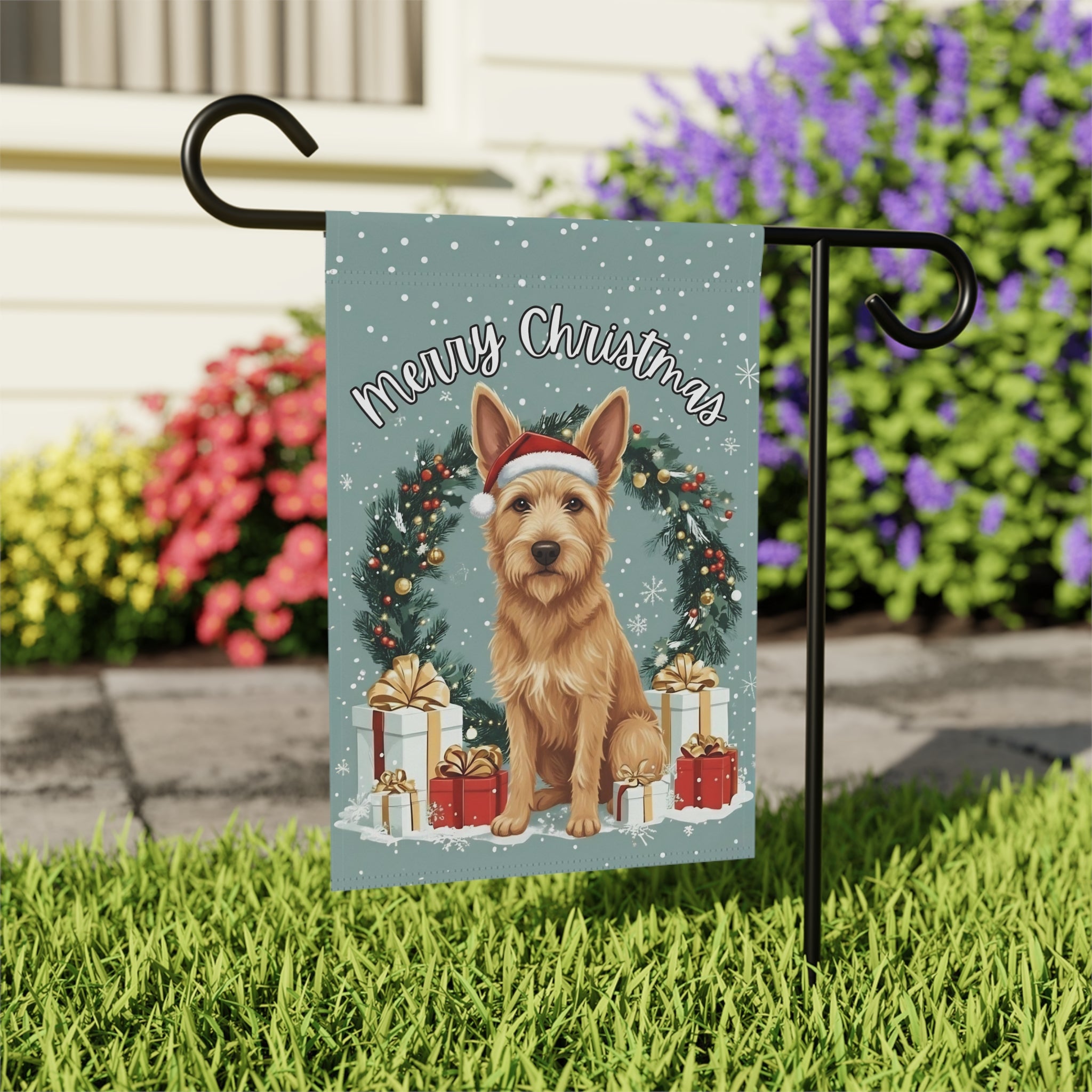 Merry Christmas Berger Picard Garden Flag