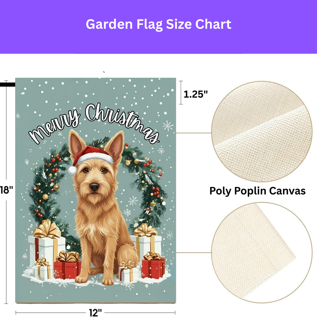 Merry Christmas Berger Picard Garden Flag