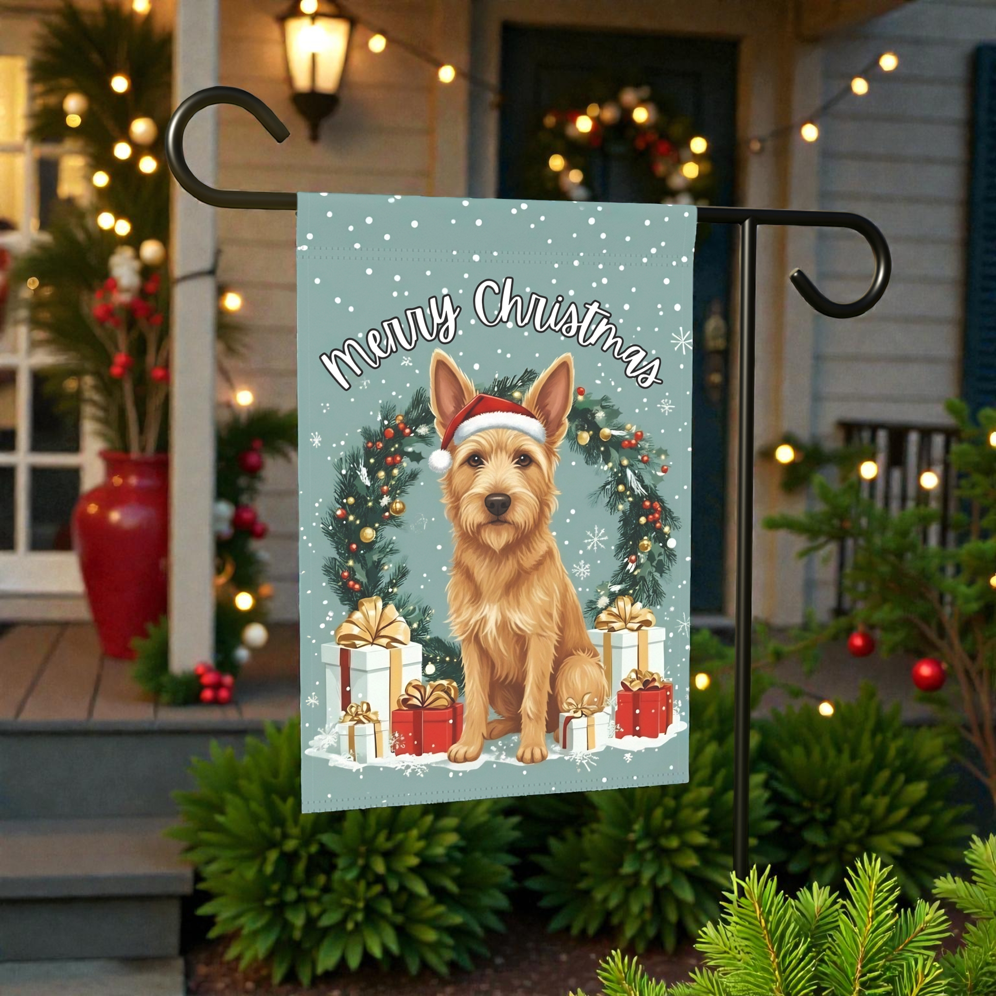 Merry Christmas Berger Picard Garden Flag