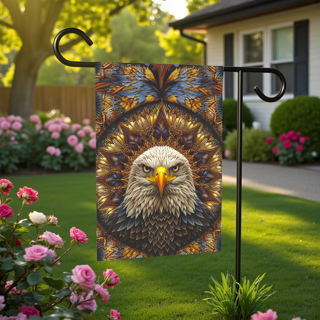 American Indian Eagle Garden Flag