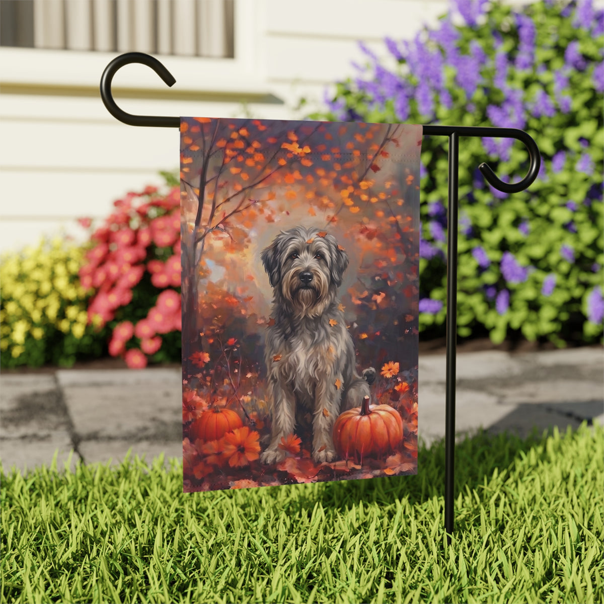 Fall Barbado Da Terceira With Pumpkins Autumn Garden Flag