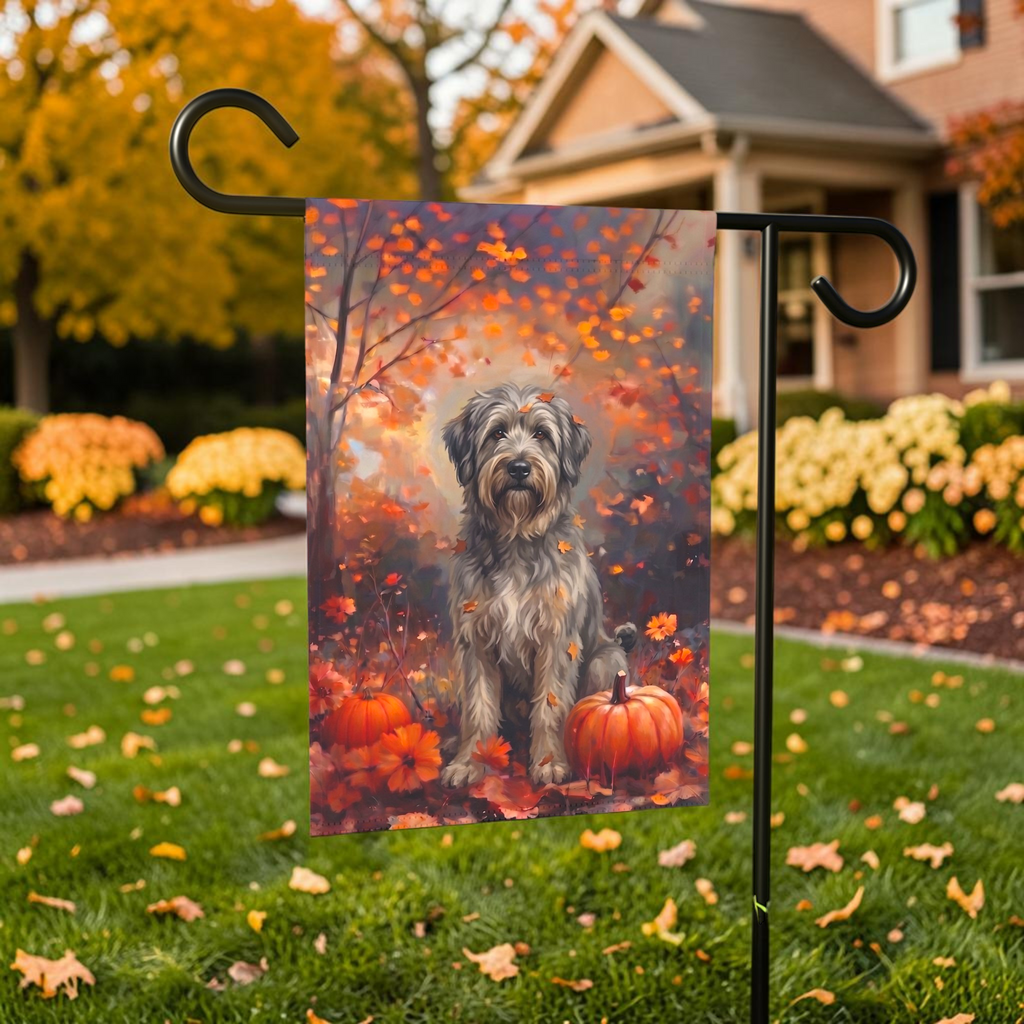 Fall Barbado Da Terceira With Pumpkins Autumn Garden Flag